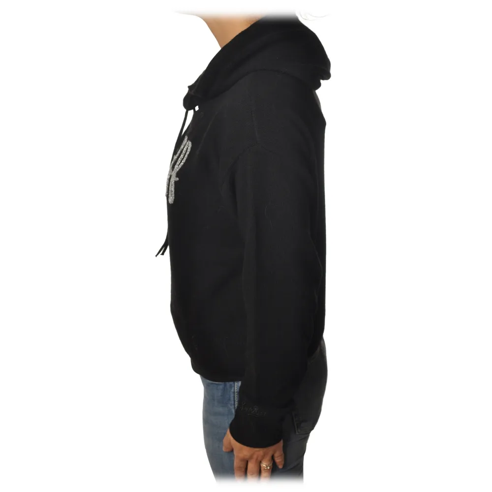 MC2 Saint Barth - Day Off Hoodie - Nero - Luxury Exclusive Collection
