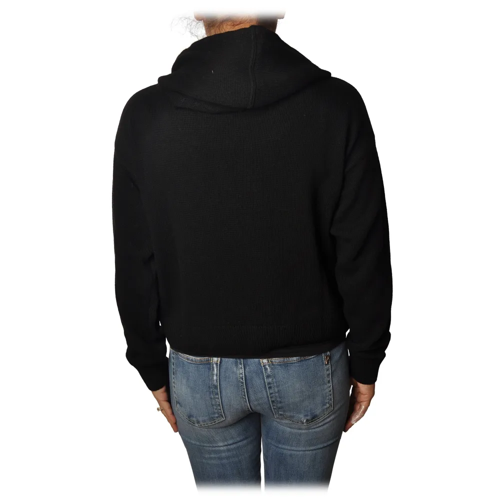 MC2 Saint Barth - Day Off Hoodie - Nero - Luxury Exclusive Collection